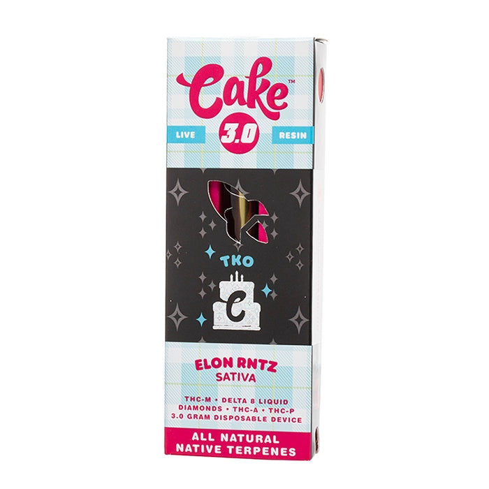 Cake TKO Disposable 3G- 5ct | 1 Box