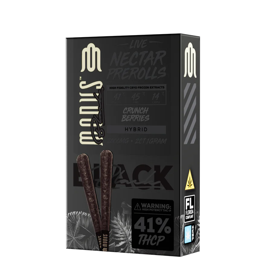 MODUS 1G BLACK PREROLL 5CT/2PK