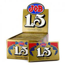 JOB Gold 1-1/2 Size Rolling Papers Set (24 Booklets) | 1 Box