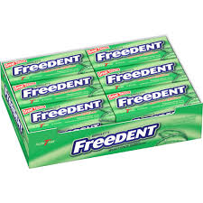 WRIGLEYS FREEDENT SPEARMINT 12CT| 15STICKS