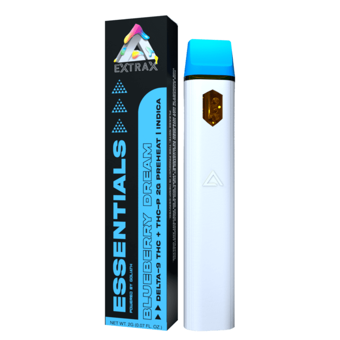 EXTRAX ESSENTIALS DELTA 9 THC +THC-P 2G PRE HEAT 10 PK