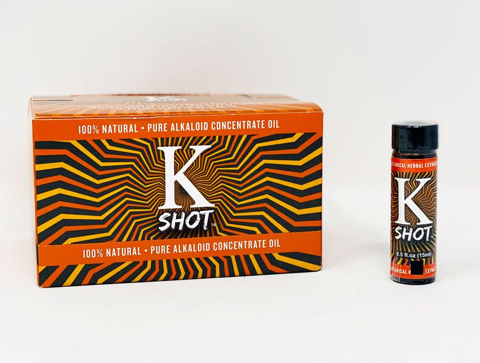 K-Shot Full Box (12ct) - 100% Natural Pure Alkaloid Concentrate Oil