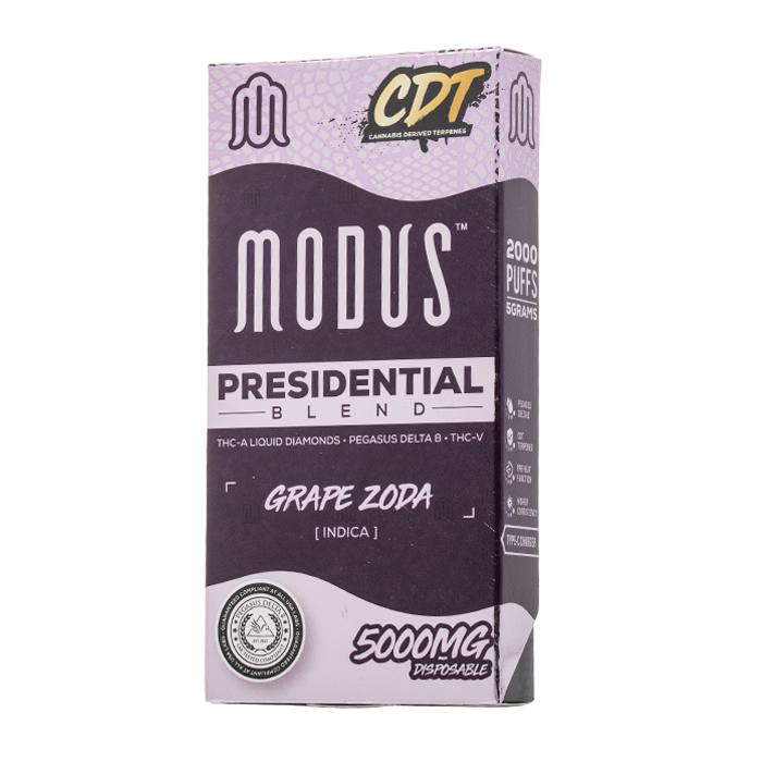 Modus Presidential Blend Disposable 5G- 5ct |  1 Box