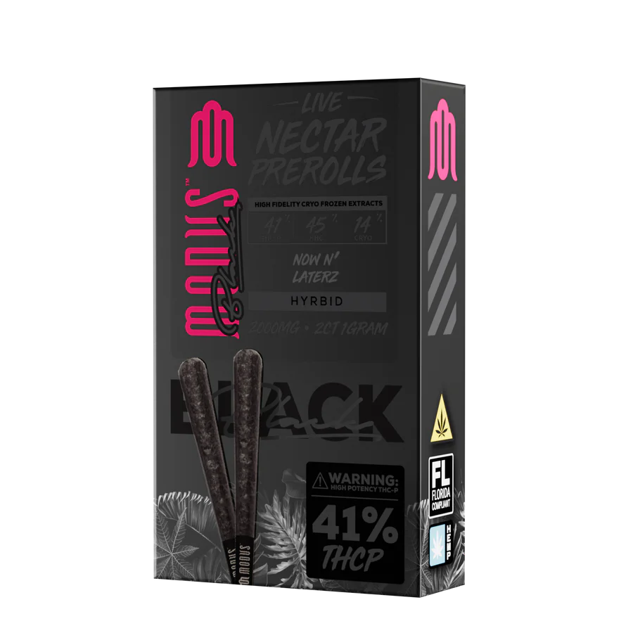 MODUS 1G BLACK PREROLL 5CT/2PK