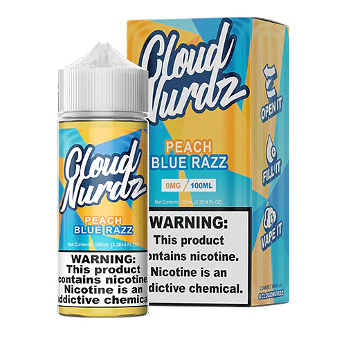 Cloud Nurdz-(Flavors) & (Strengths)  | 100ML | 1ct