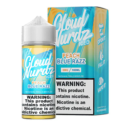 Cloud Nurdz-(Flavors) & (Strengths)  | 100ML | 1ct