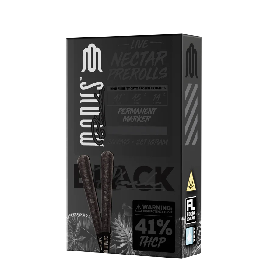 MODUS 1G BLACK PREROLL 5CT/2PK