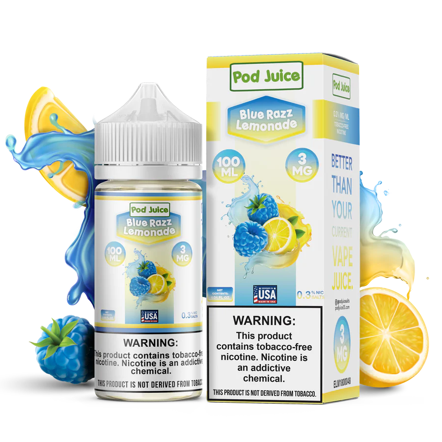 POD Juice- E-Lquid- 6mg(Strength) E-Liquid | 100ML | 1ct