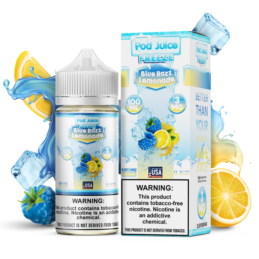 POD Juice- E-Lquid- 6mg(Strength) E-Liquid | 100ML | 1ct