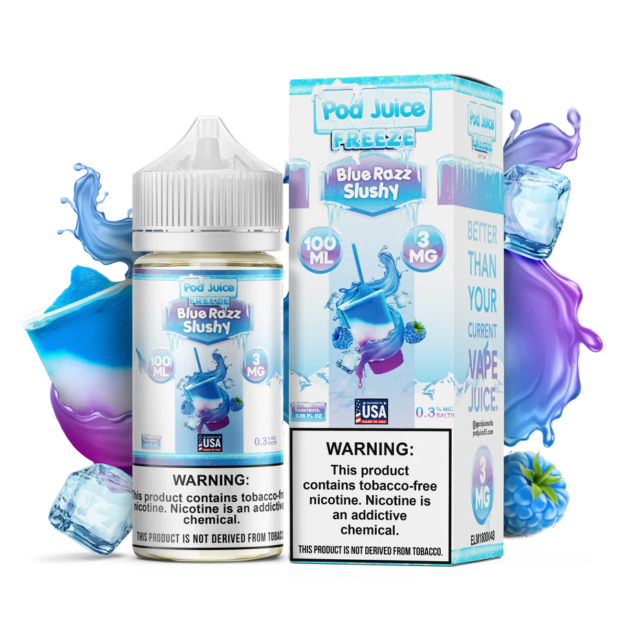 POD Juice- E-Lquid- 6mg(Strength) E-Liquid | 100ML | 1ct