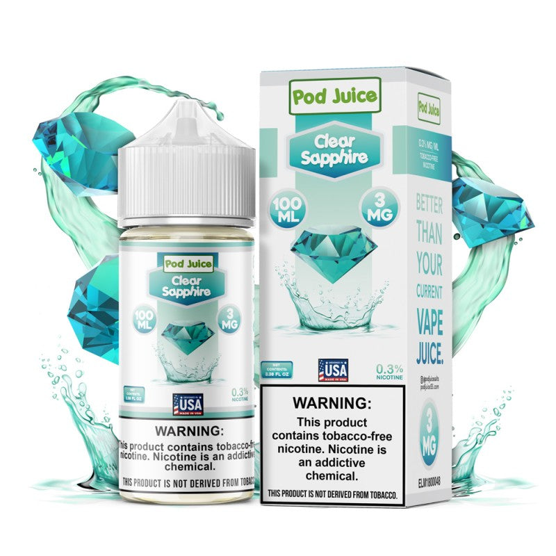 POD Juice- E-Lquid- 6mg(Strength) E-Liquid | 100ML | 1ct