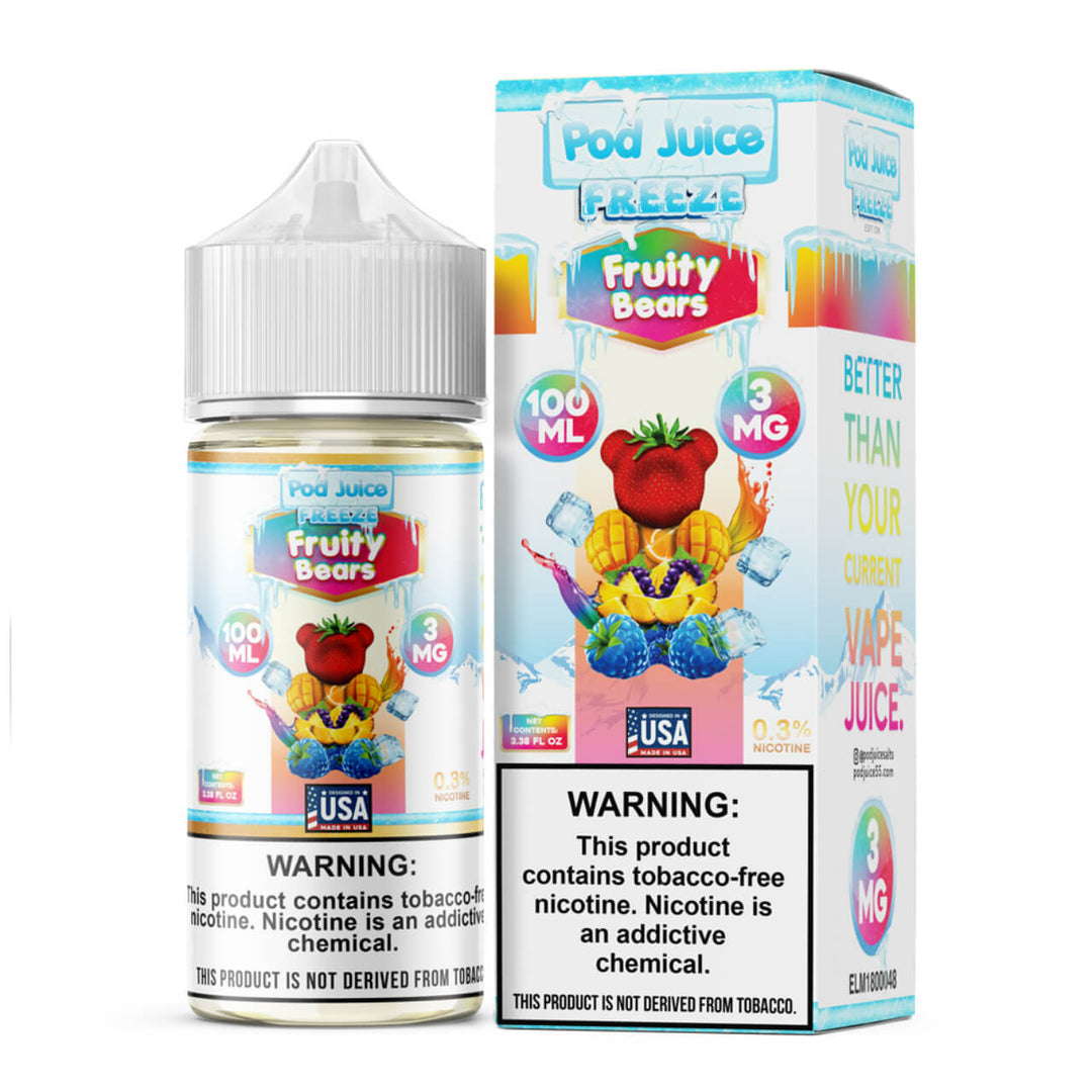 POD Juice- E-Lquid- 6mg(Strength) E-Liquid | 100ML | 1ct