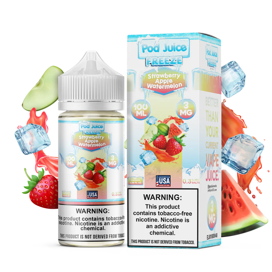 POD Juice- E-Lquid- 6mg(Strength) E-Liquid | 100ML | 1ct