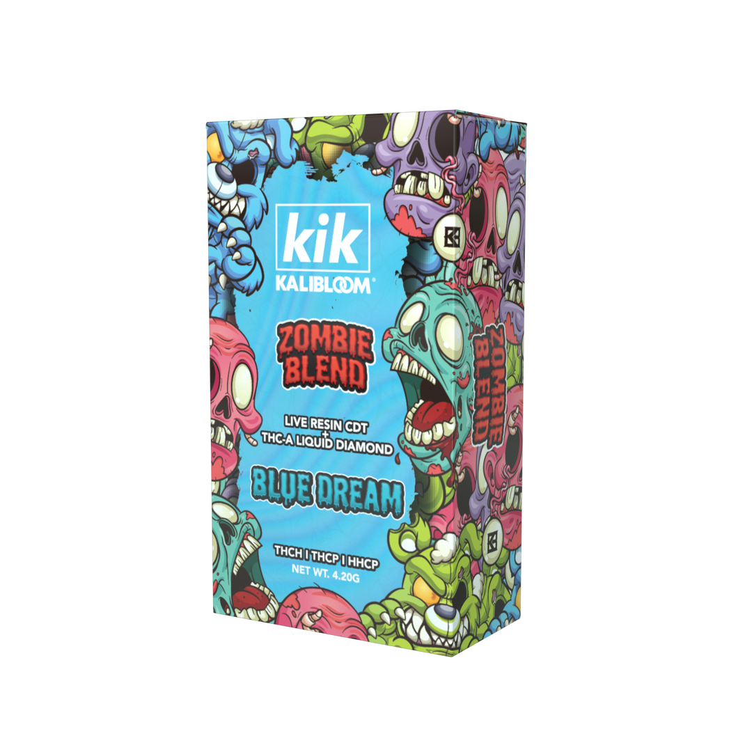 Kik Zombie Blend 4.2G THC Disposable by Kalibloom - 5ct | 1 Box