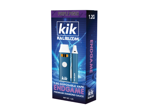 Kik Endgame 1.2G THC Disposable Vape by Kalibloom- 5ct | 1 Box