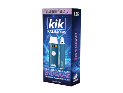 Kik Endgame 1.2G THC Disposable Vape by Kalibloom- 5ct | 1 Box