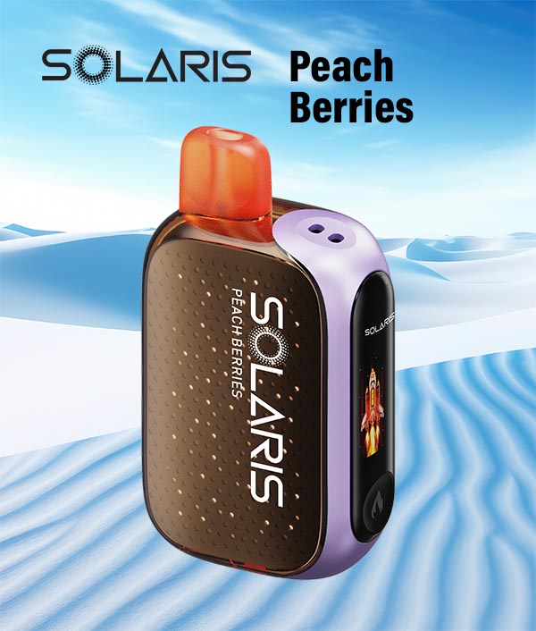 Solaris 25000 Puff 1st Solar Charging Disposible | 5ct | 1 Box