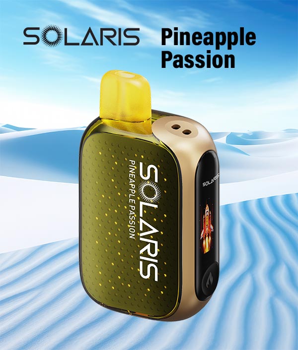 Solaris 25000 Puff 1st Solar Charging Disposible | 5ct | 1 Box