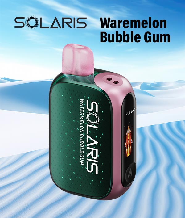 Solaris 25000 Puff 1st Solar Charging Disposible | 5ct | 1 Box