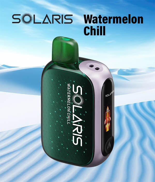 Solaris 25000 Puff 1st Solar Charging Disposible | 5ct | 1 Box