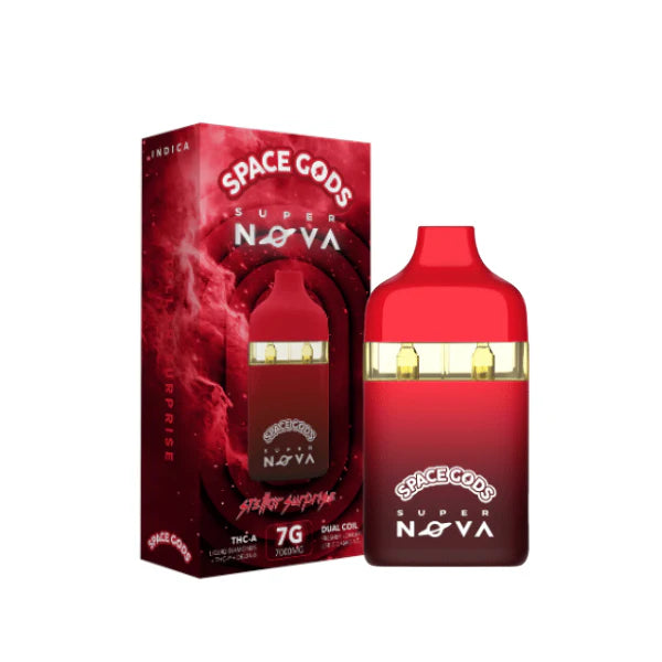 Space Gods Super Nova THCA Disposable - 7G- 5ct | 1 Box