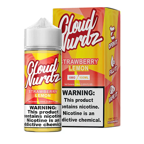 Cloud Nurdz-(Flavors) & (Strengths)  | 100ML | 1ct