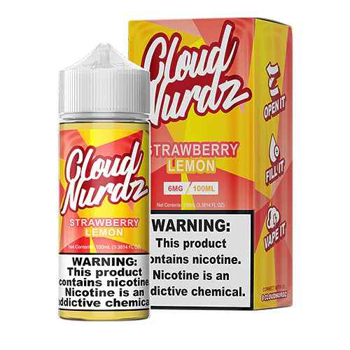 Cloud Nurdz-(Flavors) & (Strengths)  | 100ML | 1ct