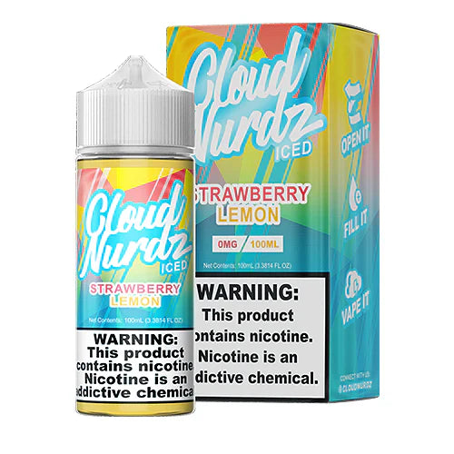 Cloud Nurdz-(Flavors) & (Strengths)  | 100ML | 1ct