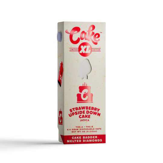 Cake XL 6.0g- Disposable-THC-A-THC-B- 5ct | 1 Box