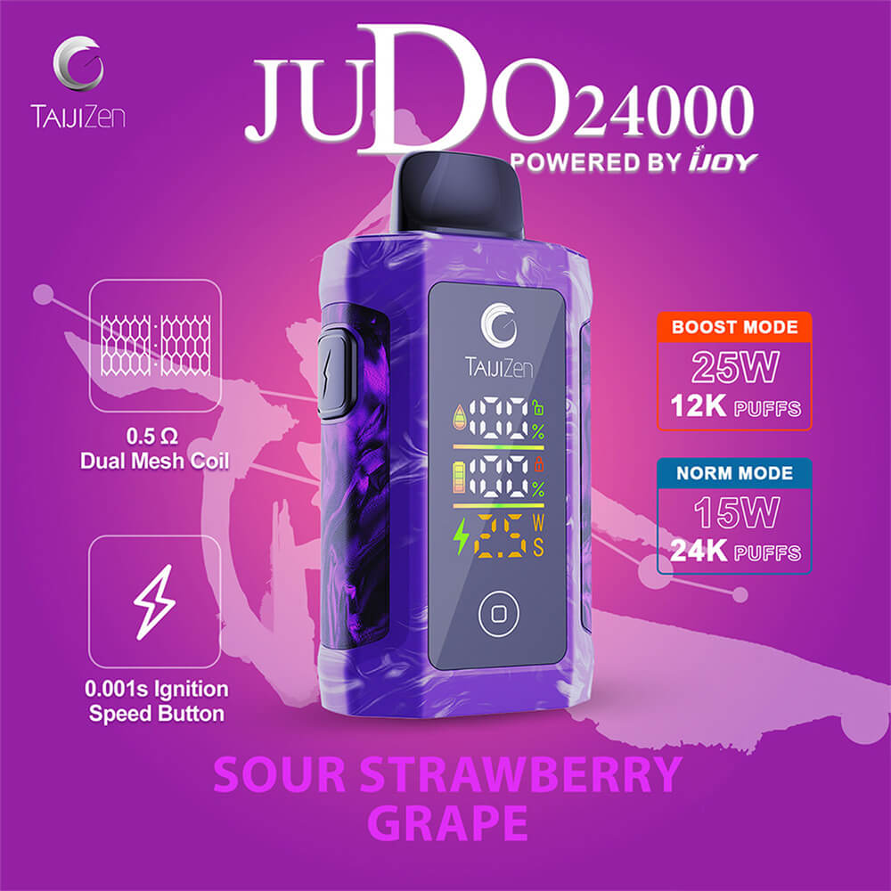 TAIJIZEN JUDO 24000 Disposable Vape | 5ct | 1 Box