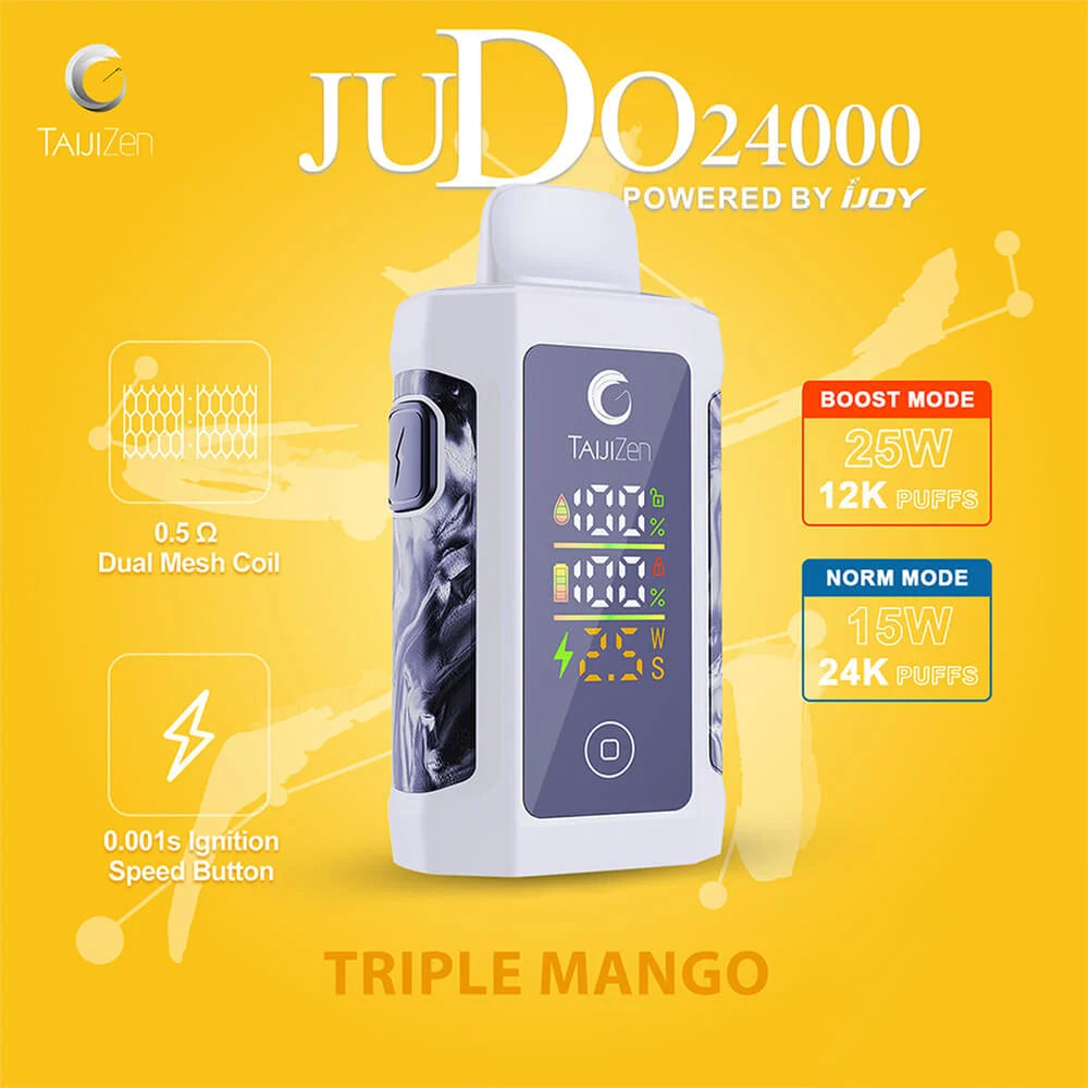 TAIJIZEN JUDO 24000 Disposable Vape | 5ct | 1 Box