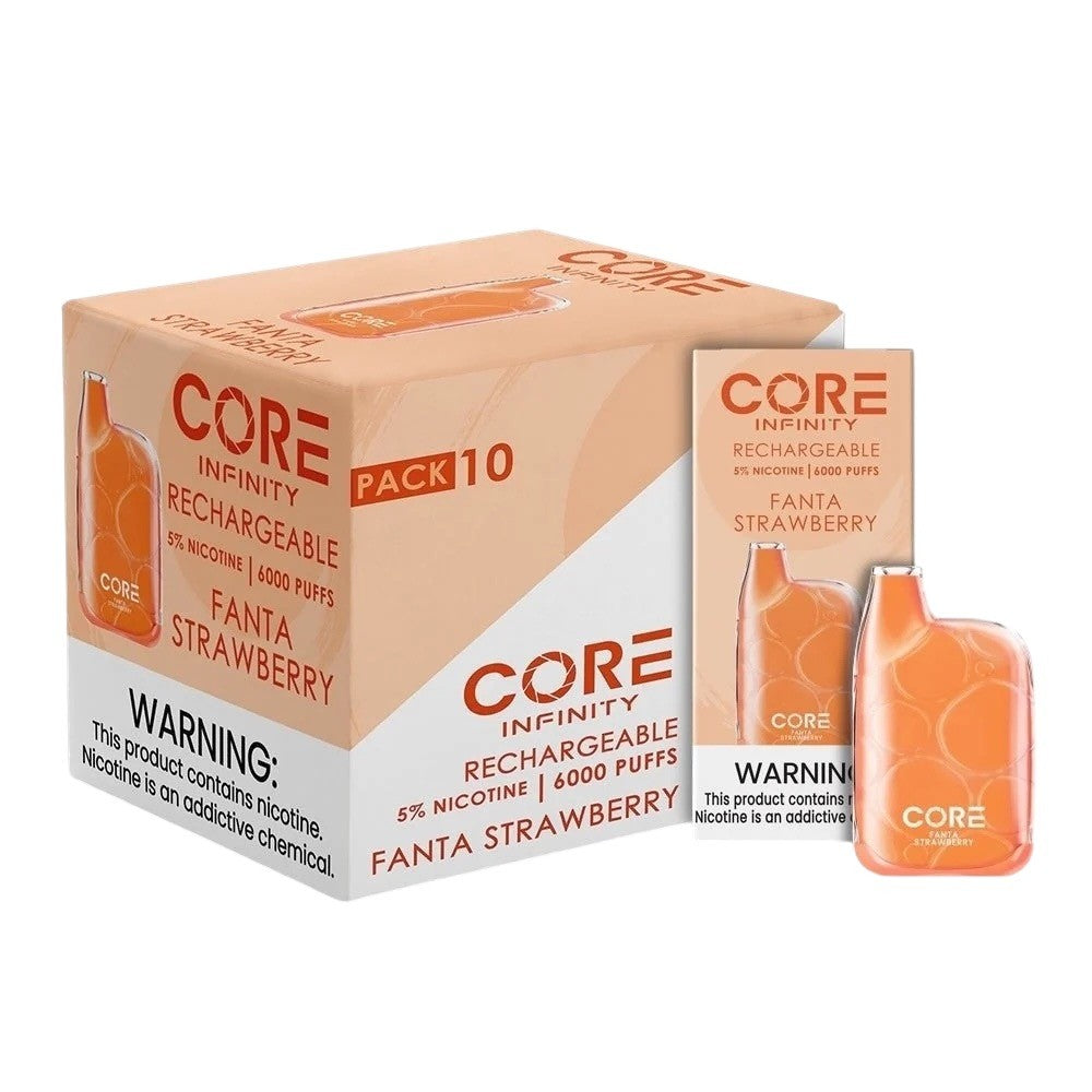 Core Infinity | 6000 Puff | 5% -10ct | 1 Box