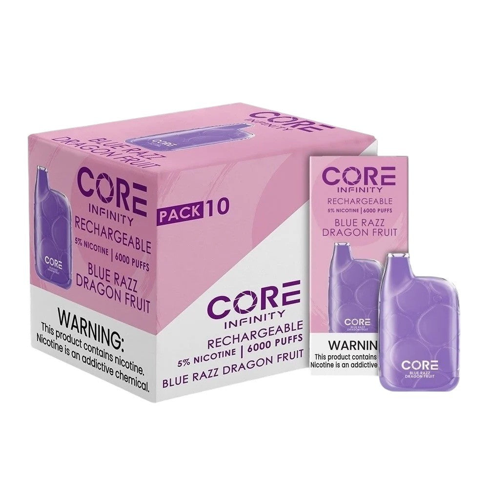 Core Infinity | 6000 Puff | 5% -10ct | 1 Box