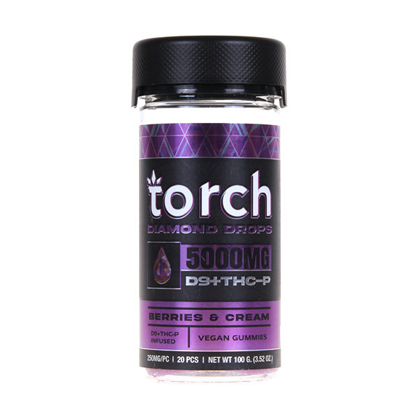 Torch Diamond Drops Vegan Gummies | 20pcs | 5000MG| 1ct