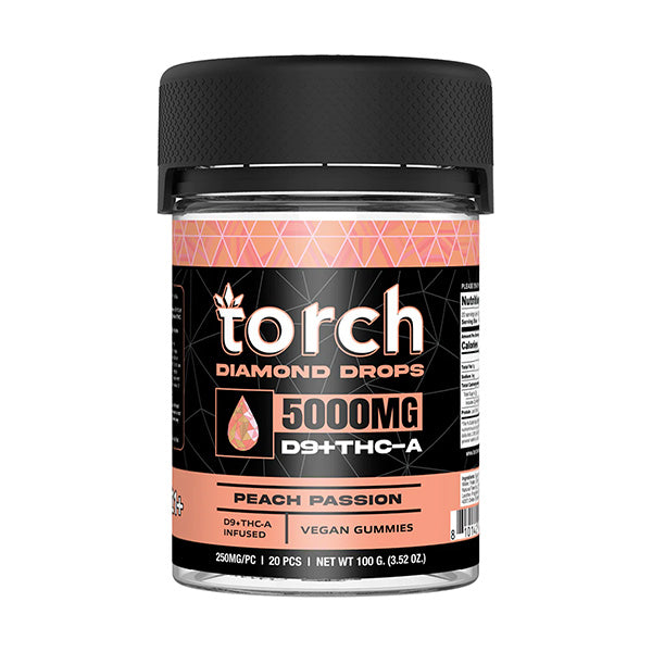 Torch Diamond Drops Vegan Gummies | 20pcs | 5000MG| 1ct