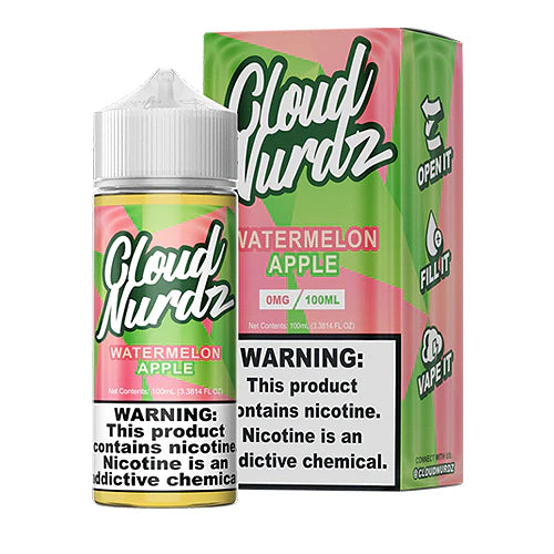 Cloud Nurdz-(Flavors) & (Strengths)  | 100ML | 1ct