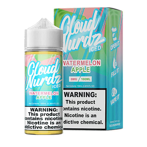 Cloud Nurdz-(Flavors) & (Strengths)  | 100ML | 1ct